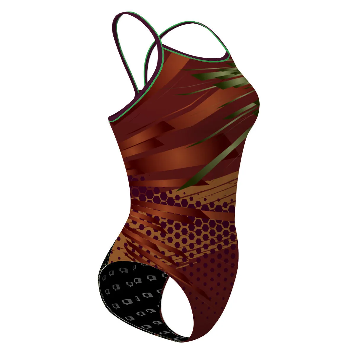 Burn Comet - Skinny Strap Swimsuit