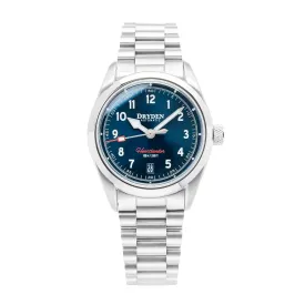 Dryden Heartlander Automatic Field Watch - Blue & Crimson