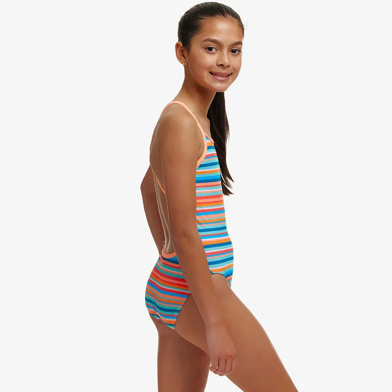 Funkita - Ripe Stripe - Girls Eco Single Strap One Piece