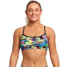 Funkita - Smash Mouth - Ladies Swim Crop Top