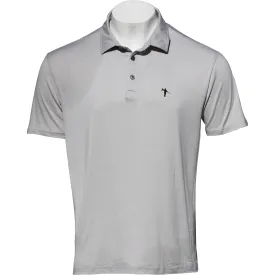 GAMER ICON POLO - PLATINUM HEATHER