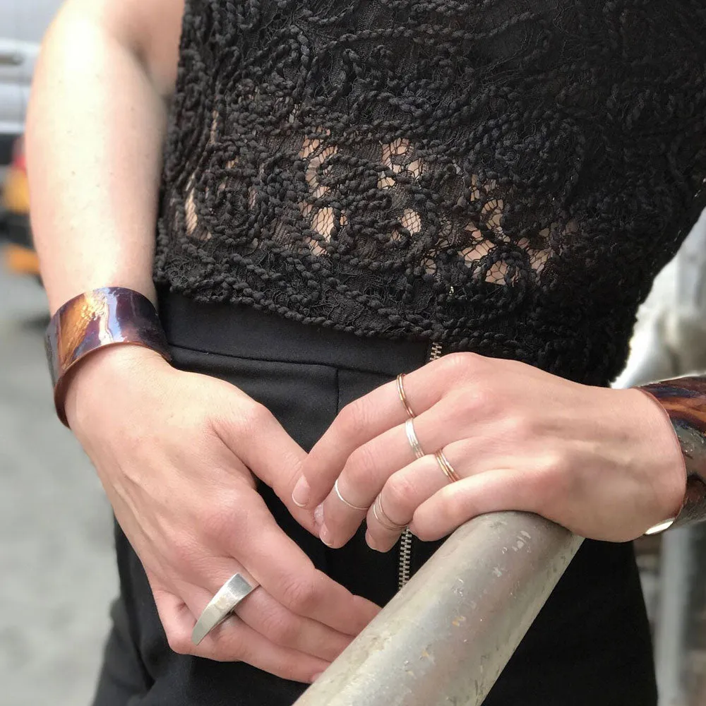 Gold Stacking Ring - Set of 3