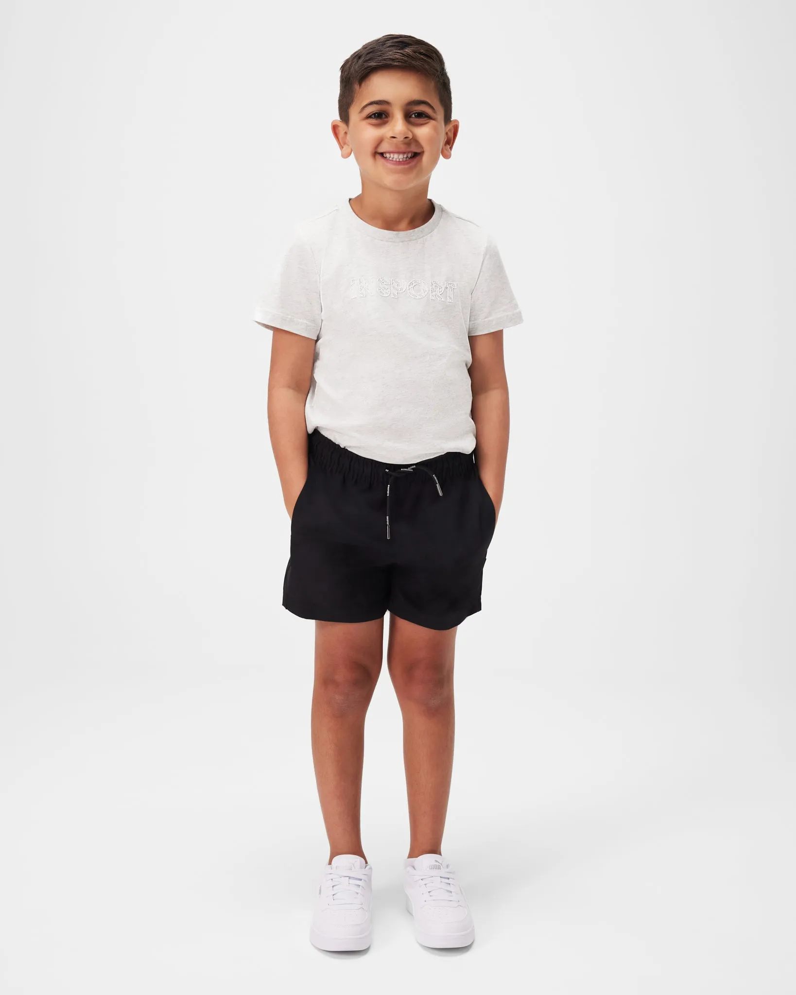 INSPORT KIDS BONDI SHORT BLACK