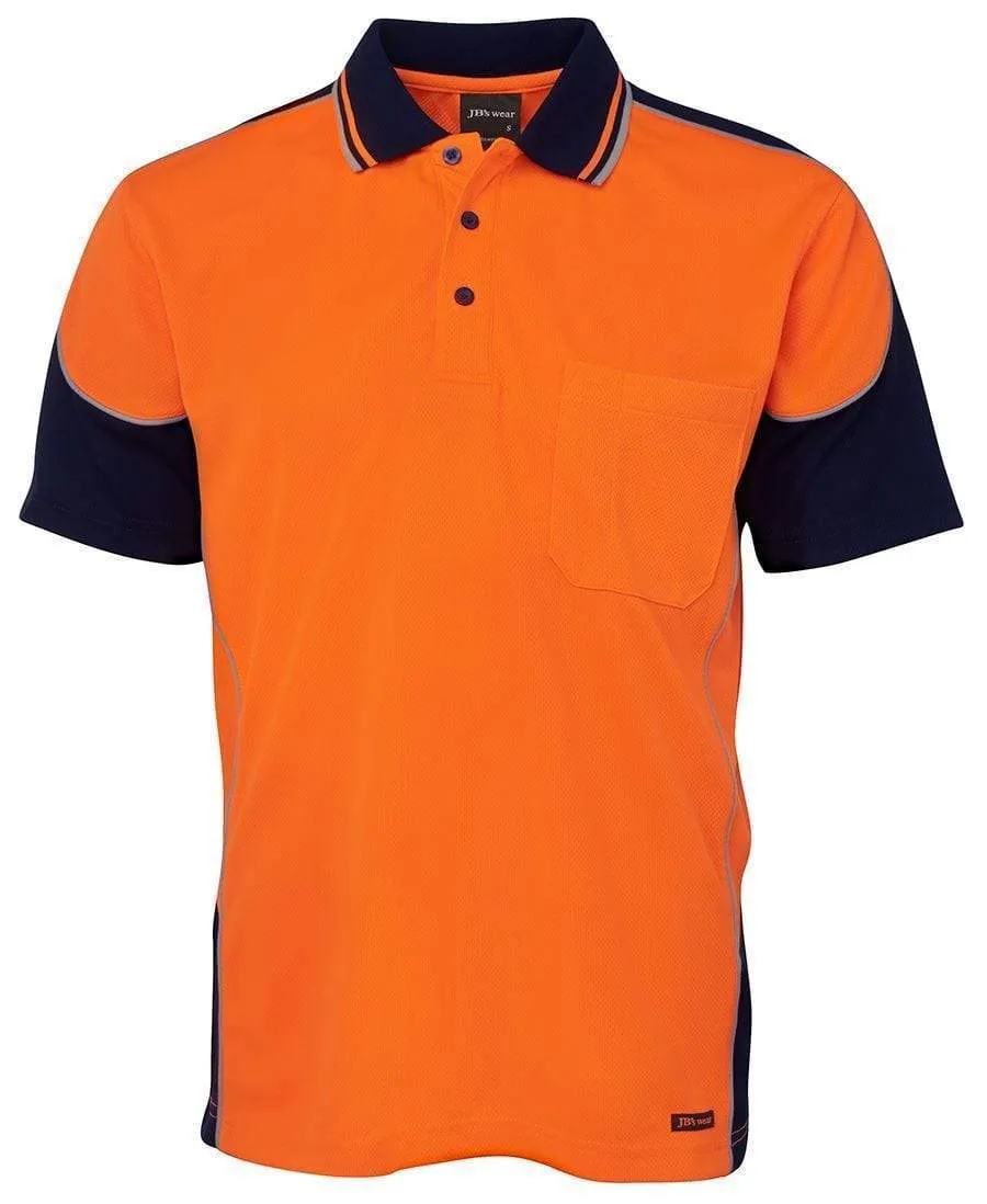 JB'S Hi-Vis Contrast Piping Polo 6HCP4