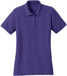 Joe's USA Ladies Polo's 6.5-ounce, Double Pique Knit Cotton/Poly Polos in Adult Sizes: XS-4XL