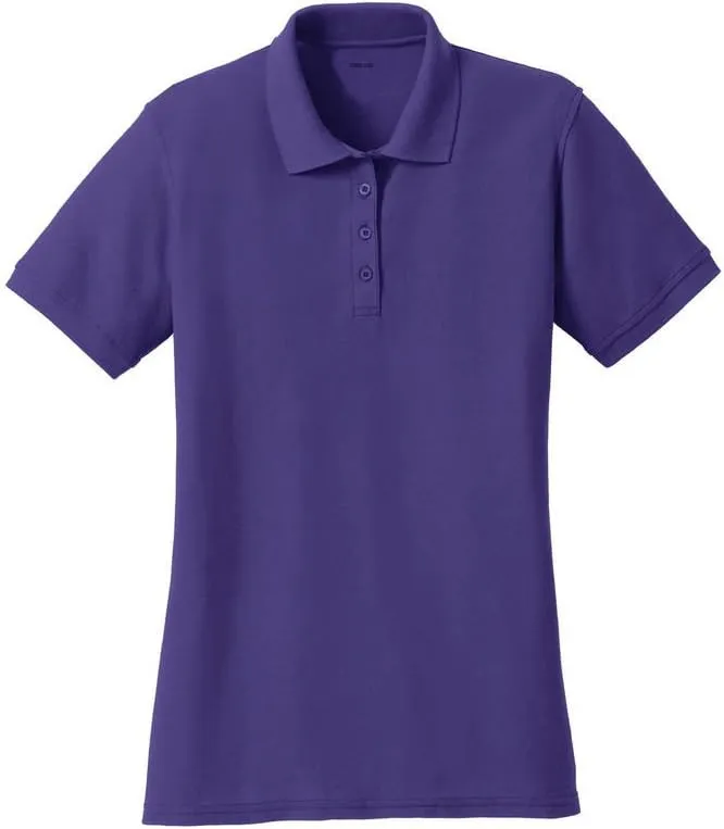 Joe's USA Ladies Polo's 6.5-ounce, Double Pique Knit Cotton/Poly Polos in Adult Sizes: XS-4XL