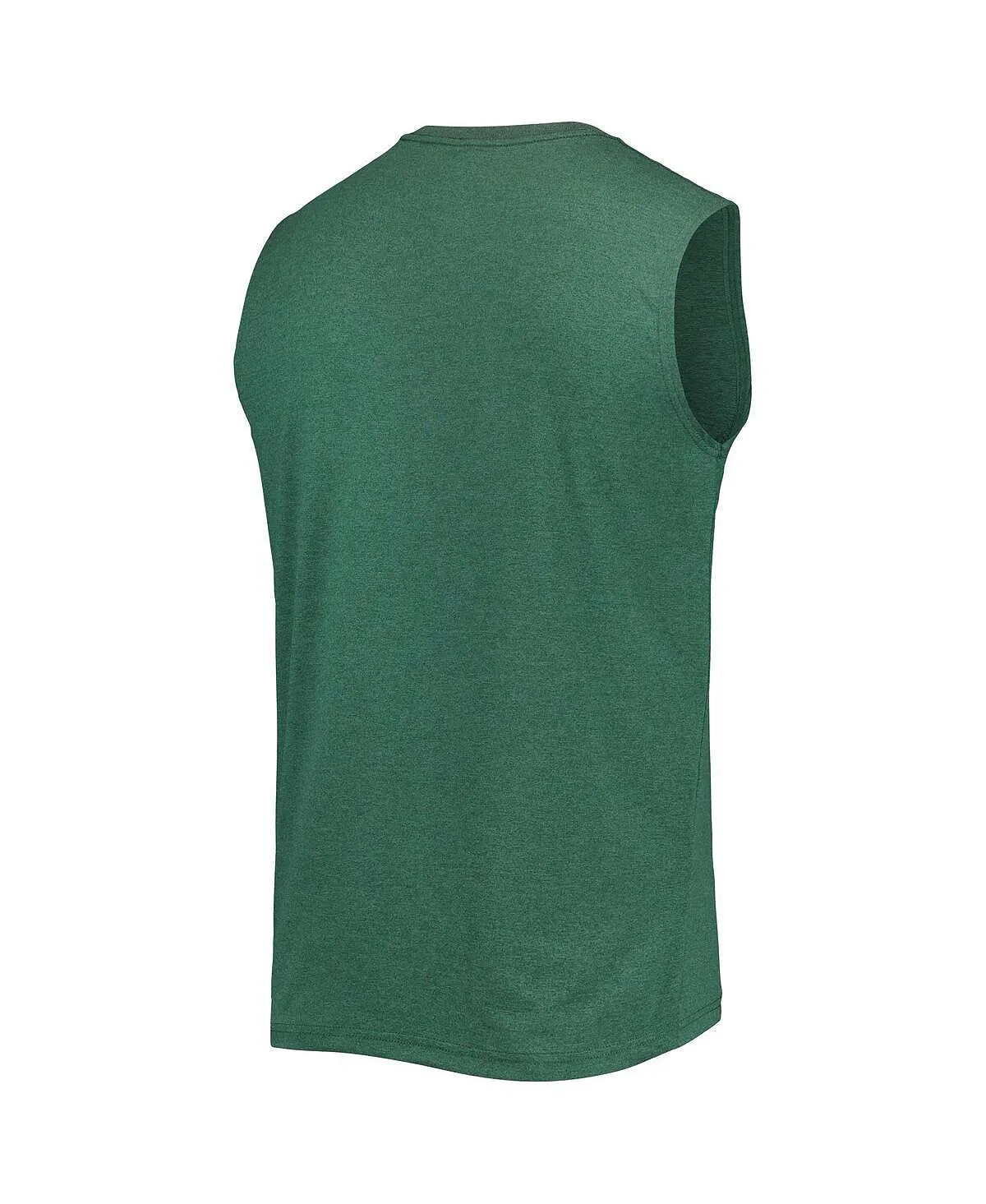 New Era Men's Green Bay Packers Brushed Sleeveless Tank Top, Green