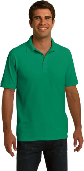 Port & Company Men's Ring Spun Pique Polo