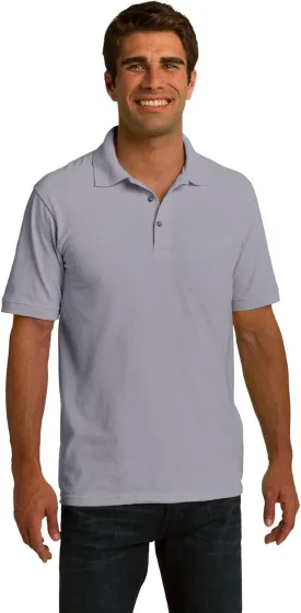 Port & Company Men's Ring Spun Pique Polo