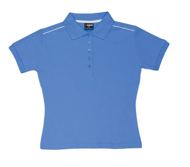 Ramo Ladies 100% Cotton Pique Knit With Piping (P700LD)