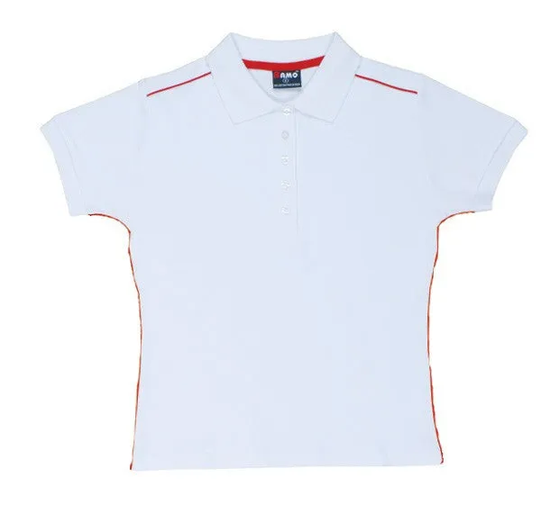 Ramo Ladies 100% Cotton Pique Knit With Piping (P700LD)