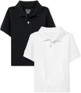 The Children's Place Baby Boys Short Sleeve Pique Polo