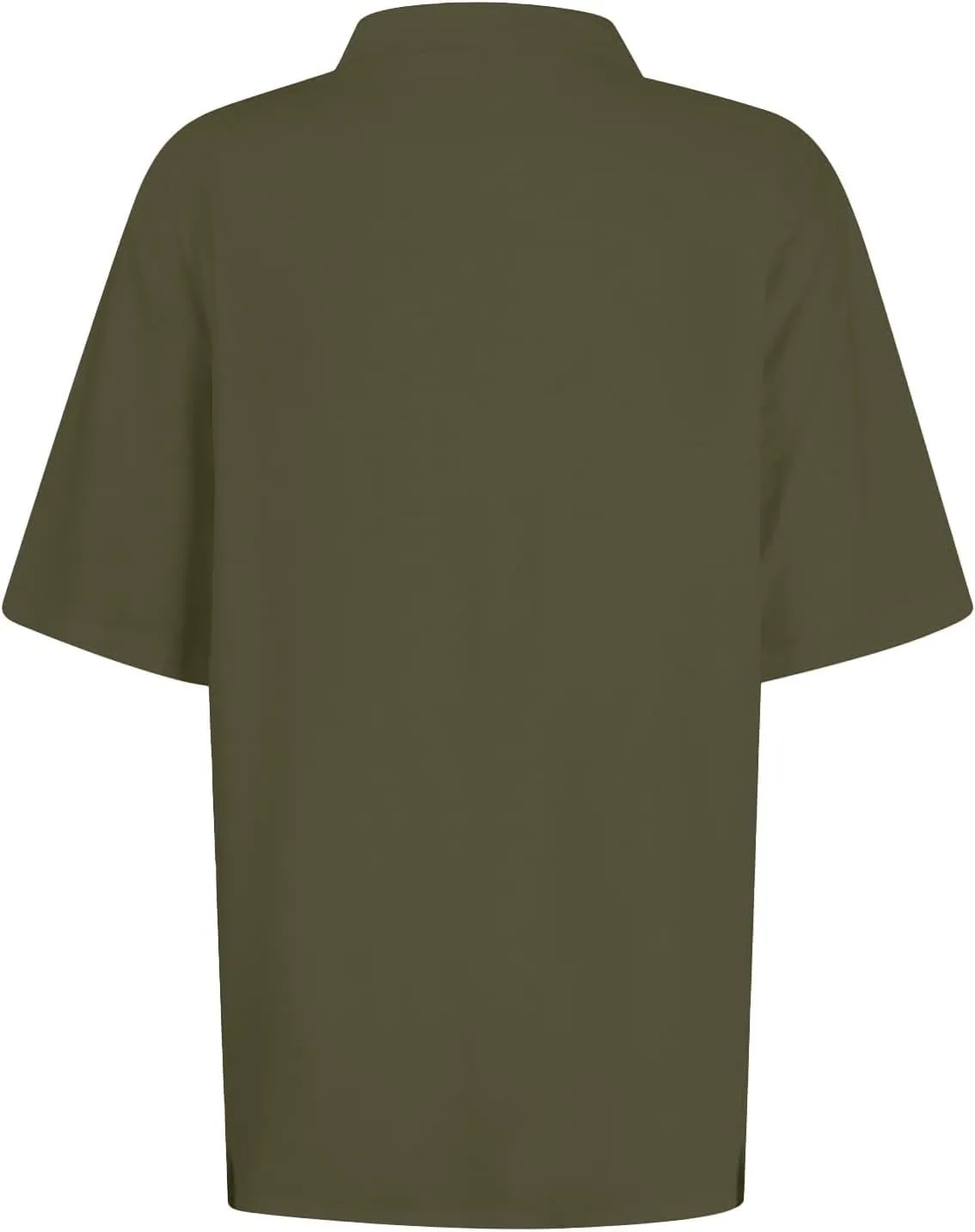 Womens Cotton Polo Shirts Button Golf Collar Short Sleeve Loose Casual Wicking Tops Workout Quick Dry Business Blouses